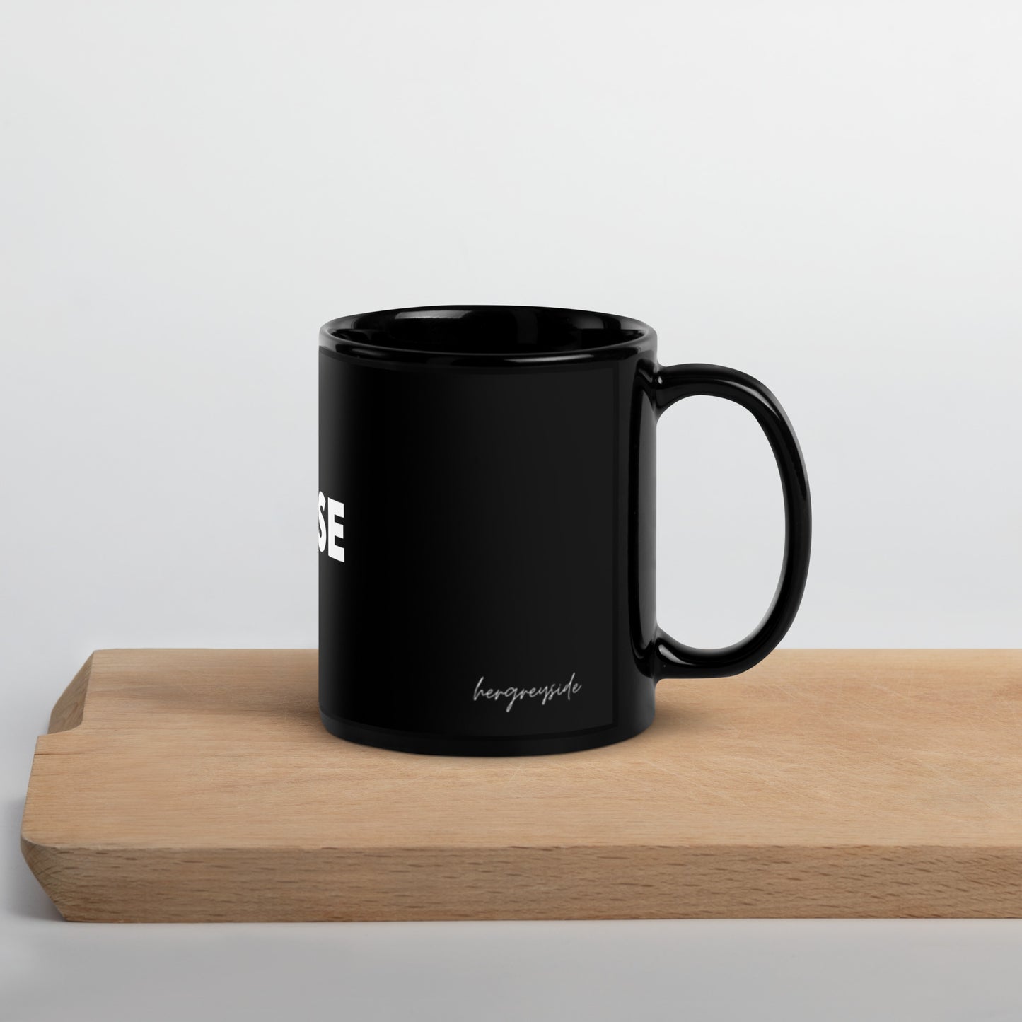 MUSE - Black Glossy Mug